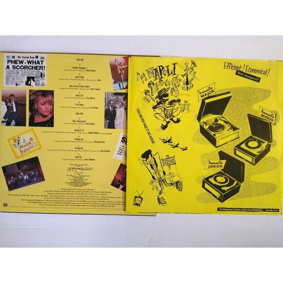 David Bowie Absolute Beginners Original Soundtrack Vinyl LP Record Sade 1986 CRC - Picture 4 of 4